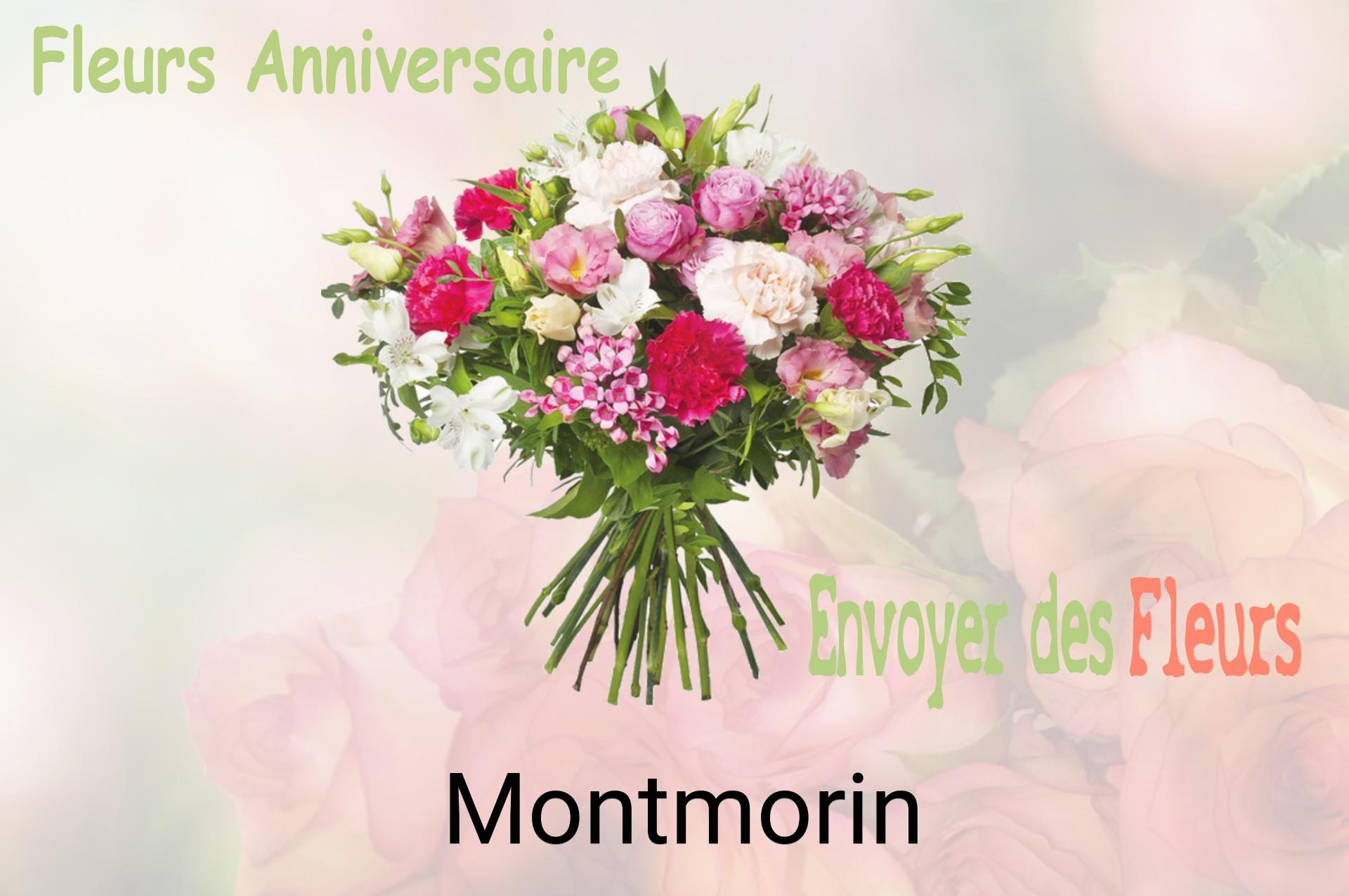 Bouquet de fleurs d’anniversaire livré à Montmorin
